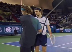Scene incredibile în semifinala de la ATP Dubai » Rusul Rublev, descalificat la 6-5 în decisiv din cauza unui gest reprobabil