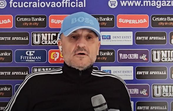 Omul dorit de Mititelu la FCU Craiova i-a distrus pe jucători, după 1-3 cu UTA: „Rar mi-a fost dat să văd așa ceva!”