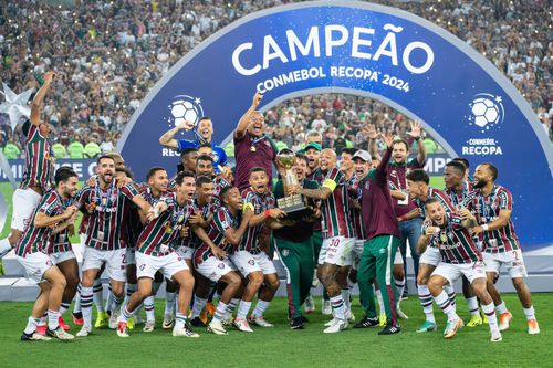 Fluminense sărbătorind victoria în Recopa Sudamericana / Foto: Imago Images