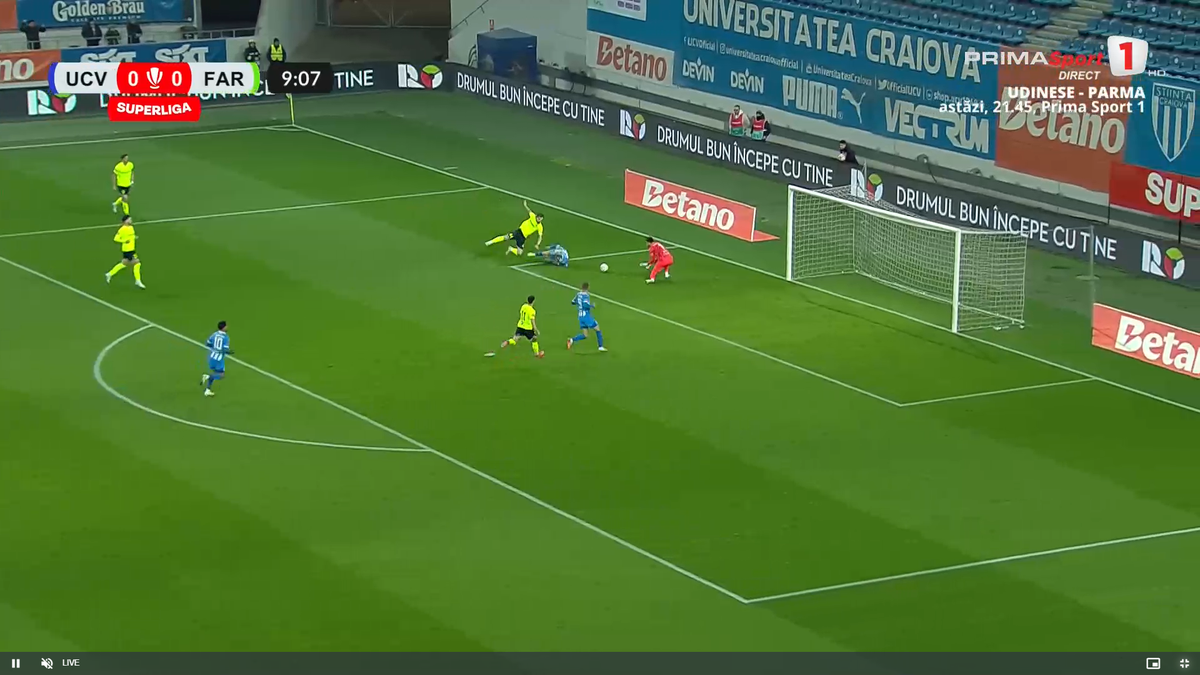 O nouă fază controversată în meciul lui Istvan Kovacs: ce spune expertul contactat de GSP despre penalty-ul cerut de Mitriță în Universitatea Craiova - Farul