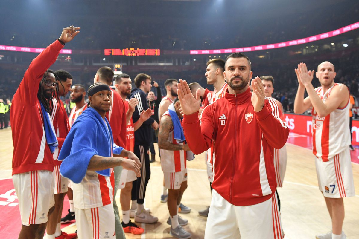 Imagini controversate la meciul dintre Steaua Roșie Belgrad și Zalgiris Kaunas