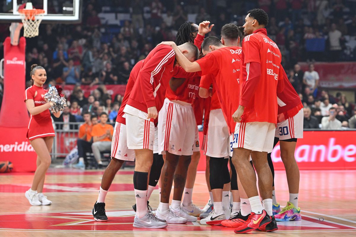 Imagini controversate la meciul dintre Steaua Roșie Belgrad și Zalgiris Kaunas