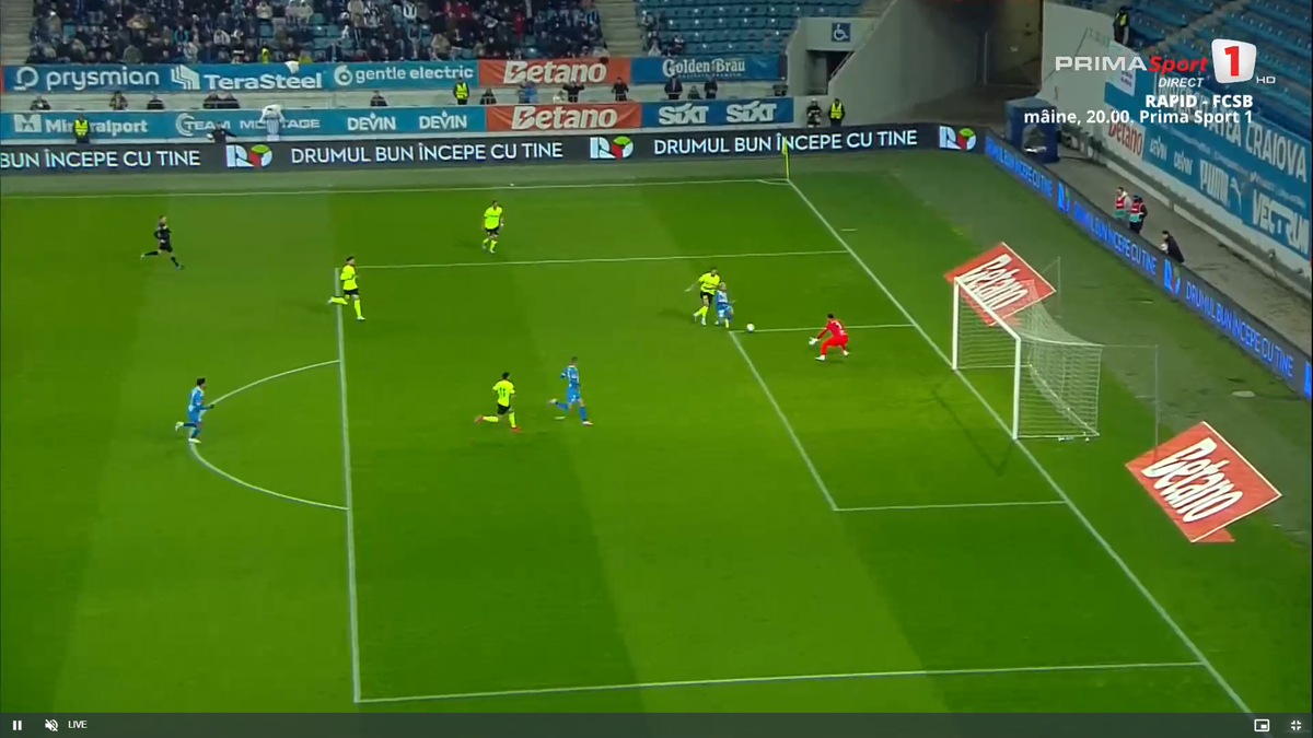 Penalty cerut de Craiova în meciul cu Farul, la duelul Mitriță - Bălașa