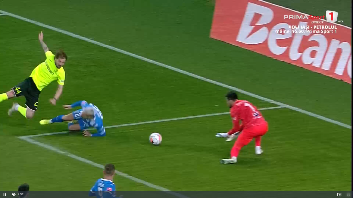 Penalty cerut de Craiova în meciul cu Farul, la duelul Mitriță - Bălașa