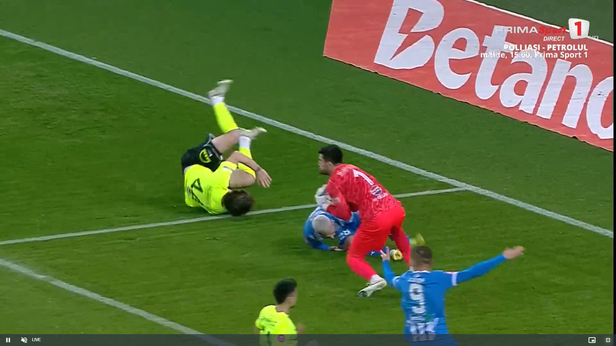 O nouă fază controversată în meciul lui Istvan Kovacs: ce spune expertul contactat de GSP despre penalty-ul cerut de Mitriță în Universitatea Craiova - Farul