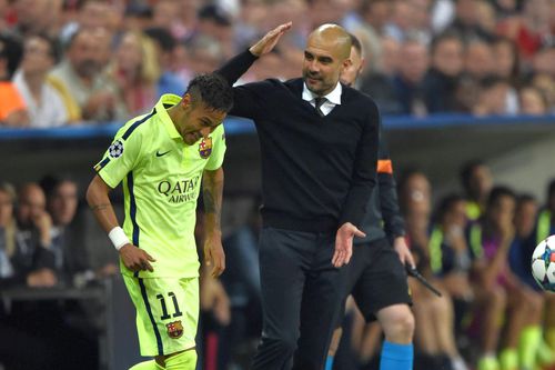 Până la urmă au ales căi diferite: Guardiola la Bayern și Neymar la Barcelona. Foto: Imago Images