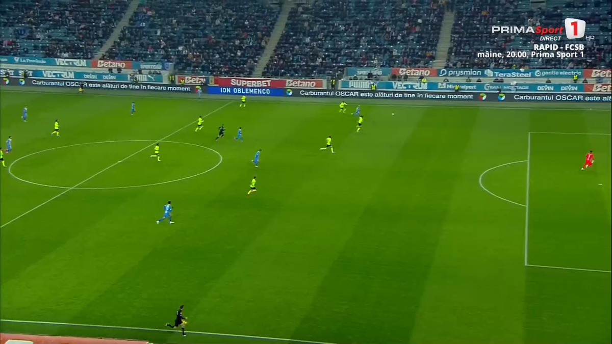 Penalty cerut de Craiova în meciul cu Farul, la duelul Mitriță - Bălașa