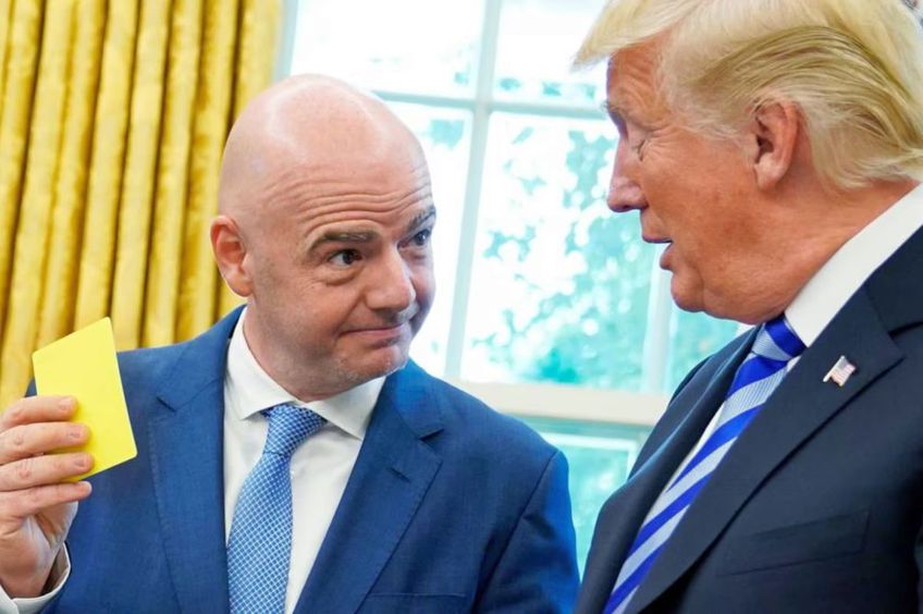 Gianni Infantino, mare susținător al lui Donald Trump, foto: as.com