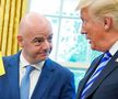 Gianni Infantino, mare susținător al lui Donald Trump, foto: as.com