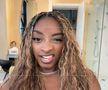 Simone Biles în luna de miere din Africa de Sud