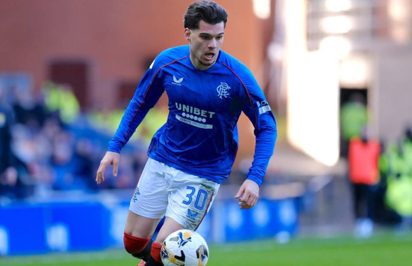 Ianis Hagi, scos după 16 minute jucate în Rangers - Celtic » Ieșire nervoasă în drumul spre vestiare