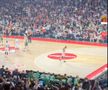 Imagini controversate la meciul dintre Steaua Roșie Belgrad și Zalgiris Kaunas