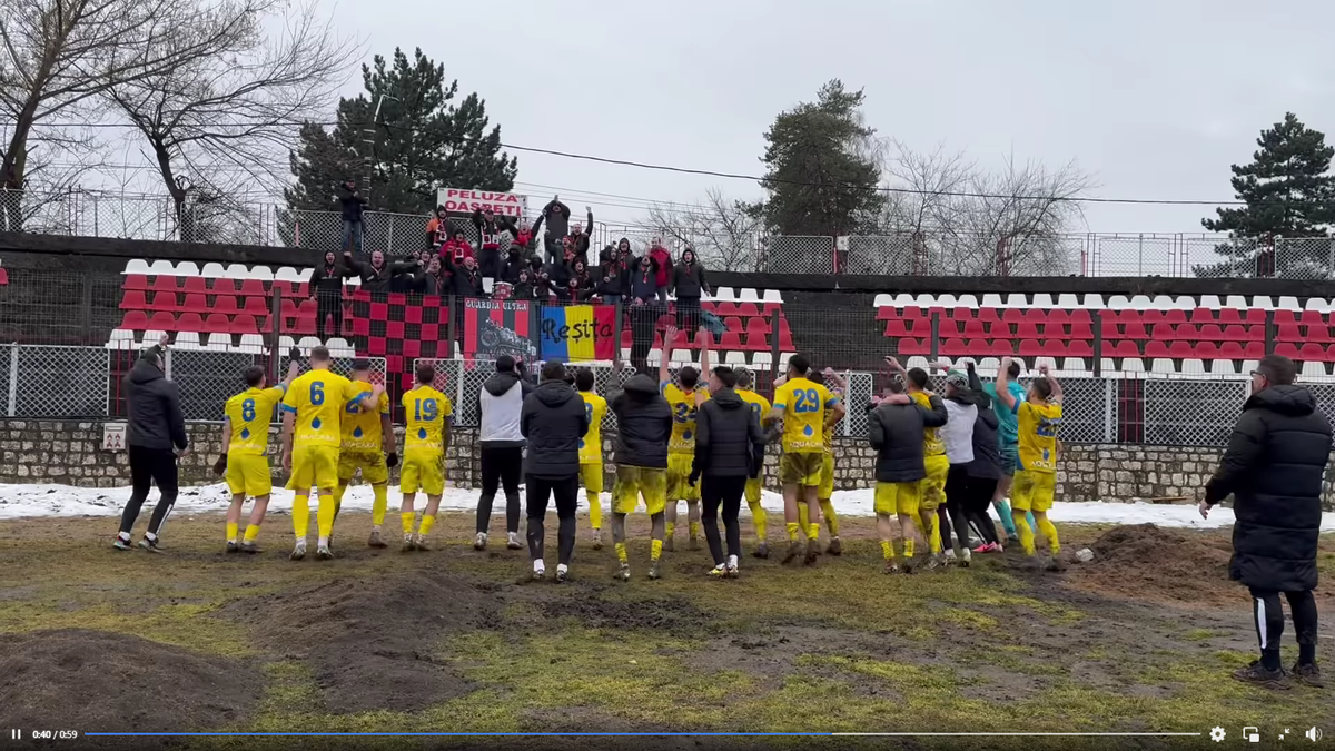 Cum a arătat terenul la meciul Câmpulung - Reșița