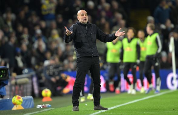 Guardiola, furios: „Vă mulțumesc mult pentru asta! Chiar vă mulțumesc!”