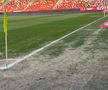 Gazonul de pe Arena Națională, înainte de Dinamo - FC Argeș