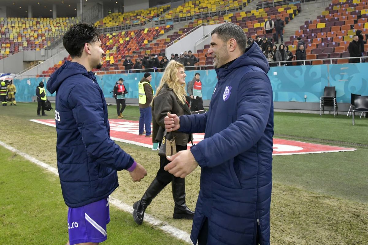 Cum a celebrat FC Argeș calificarea în play-off: sărbătoare în alb și violet pe Arena Națională