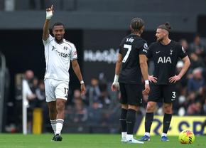 Fulham - Tottenham 2-1 » Cu Radu Drăgușin 90 de minute pe teren, Tottenham a pierdut a patra oară la rând!