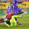 Karamoko a ieșit accidentat în meciul Dinamo - FC Argeș// foto: Cristi Preda (GSP)