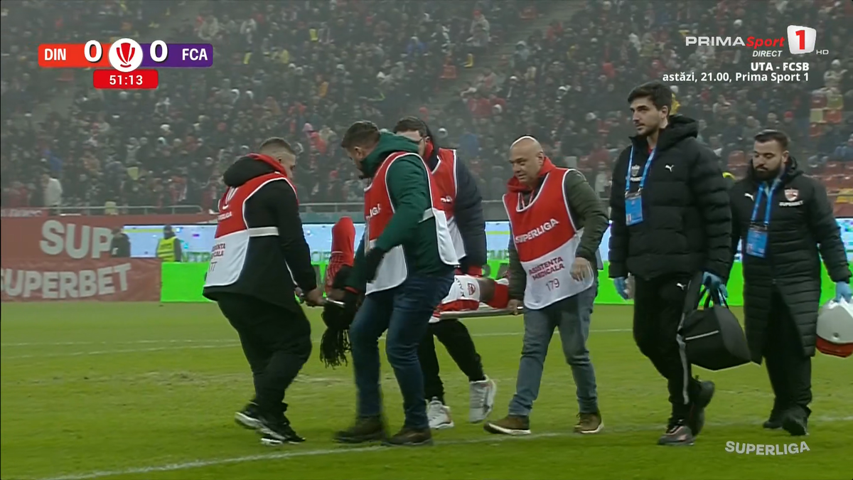 Vești groaznice pentru Zeljko Kopic: accidentare urâtă în Dinamo - FC Argeș