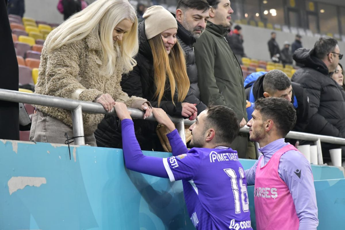Cum a celebrat FC Argeș calificarea în play-off: sărbătoare în alb și violet pe Arena Națională