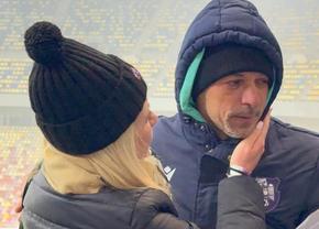 Bogdan Andone a plâns în lojă, apoi a coborât și a spus ce obiectiv are FC Argeș în play-off: „Asta putem fi”