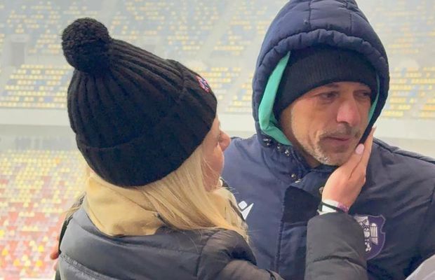 Bogdan Andone a plâns în lojă, apoi a coborât și a spus ce obiectiv are FC Argeș în play-off: „Asta putem fi”