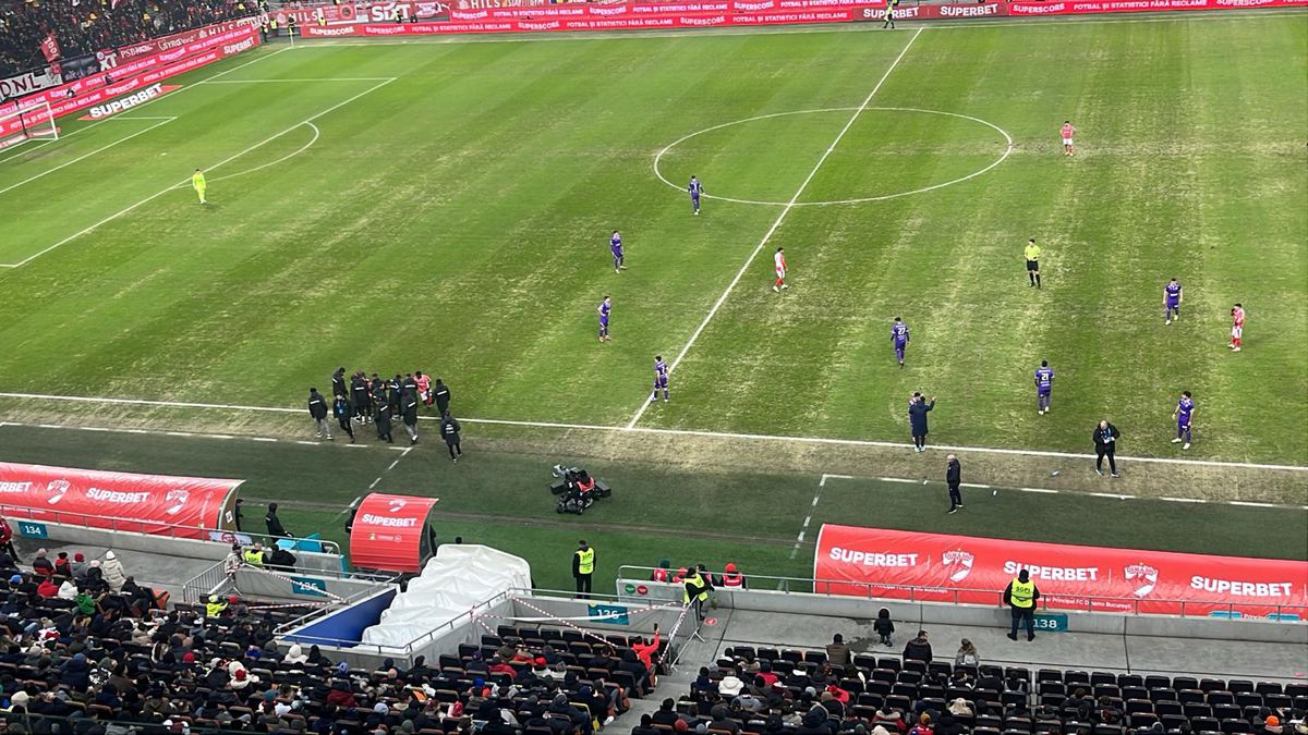 Dinamo - FC Argeș, întrerupt pentru Ramadan