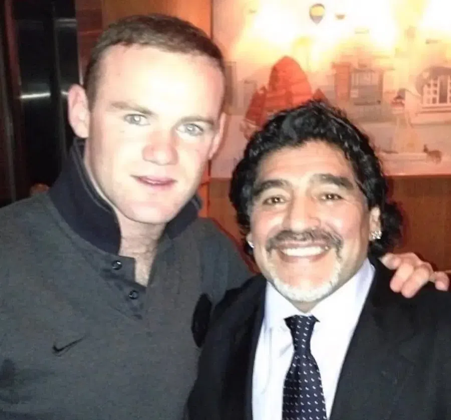 Cadoul neașteptat pe care Wayne Rooney l-a primit de la Diego Maradona: „A fost puțin ciudat”