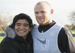 Cadoul neașteptat pe care Wayne Rooney l-a primit de la Diego Maradona: „A fost puțin ciudat”