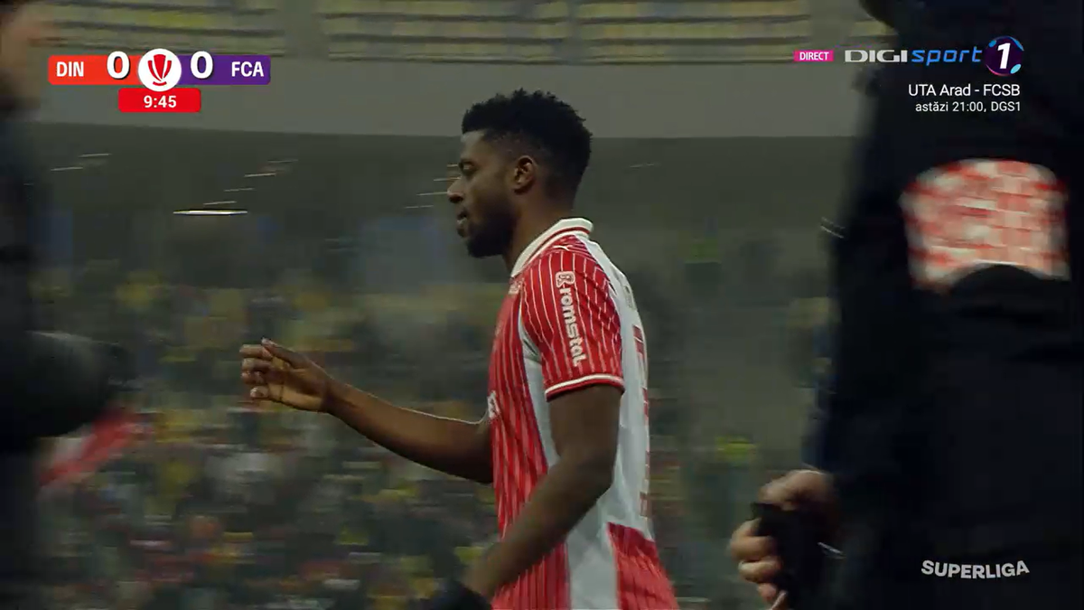 Meci oprit: de ce au îngenuncheat dinamoviștii la marginea terenului în minutul 10 cu FC Argeș