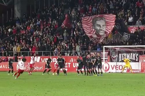 Golul lui Din Alomerovic în UTA - FCSB