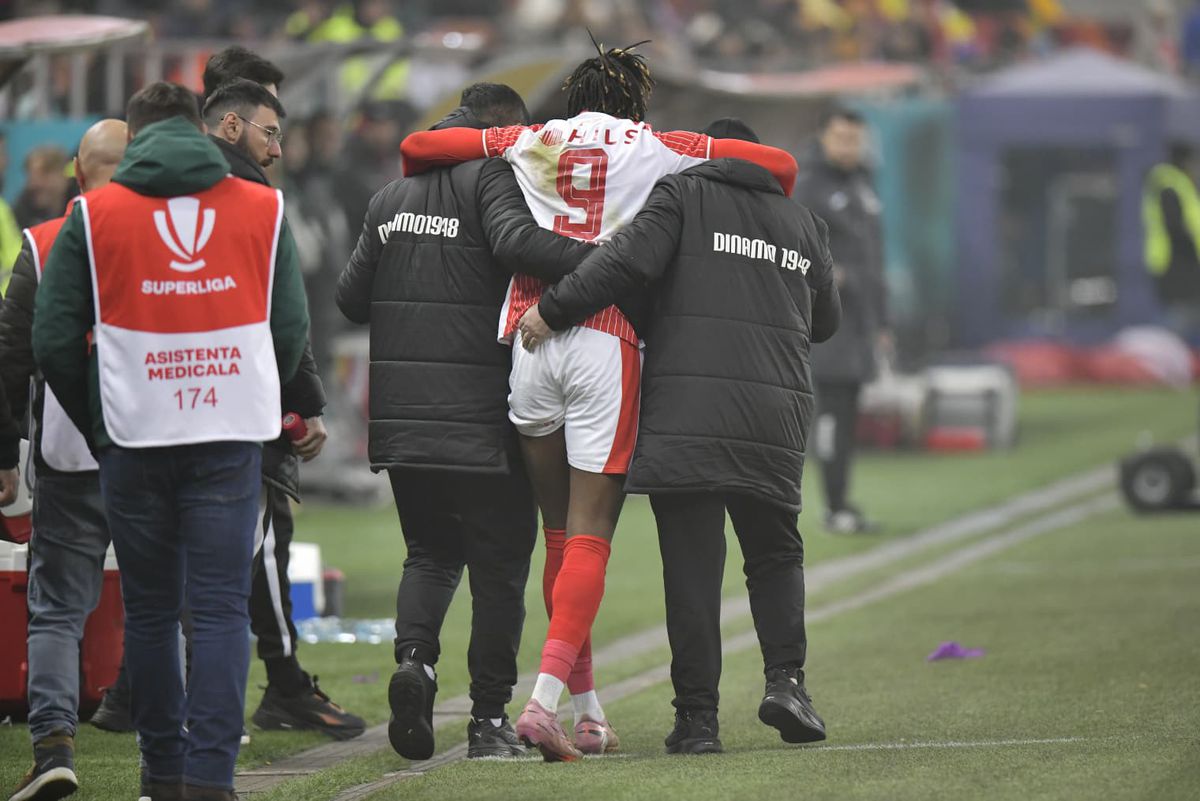 Mamoudou Karamoko s-a accidentat în Dinamo - FC Argeș