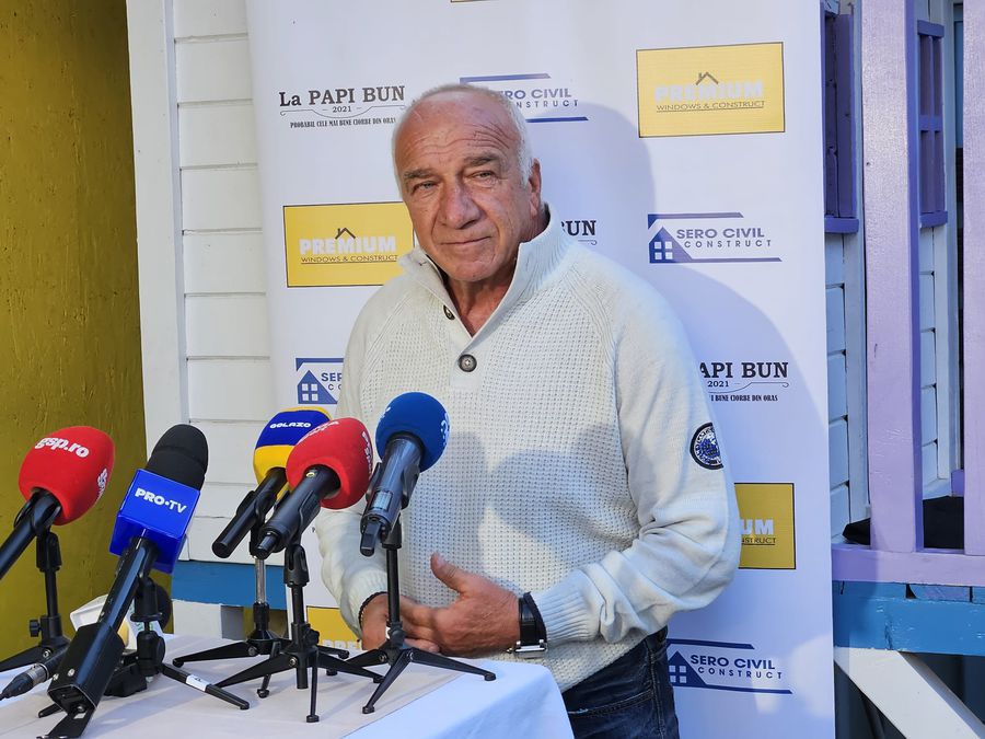 Ionel Augustin în prezent. Asistă la multe meciuri ale „câinilor”
Foto: Eduard Apostol (GSP) Un mare nume din istoria lui Dinamo a pus ștampila: „A doua favorită la titlu!” » Îi pare bine că FCSB e în play-out: „O să vadă ea acolo!”