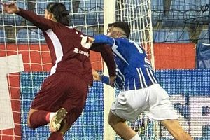 De ce nu s-a dat penalty la ultima fază din Farul - CFR Cluj » Avem imaginea care nu s-a văzut la TV