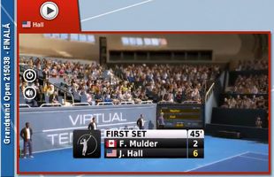 Cum funcționează turneele de tenis virtual? Ai statistici, transmisiuni live și poți să îți faci bilete de pariuri!
