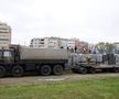 VIDEO Armata a intrat pe stadion la Constanța » Arena, transformată de urgență în spital modular pentru COVID-19