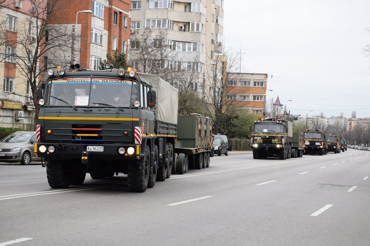 VIDEO Armata a intrat pe stadion la Constanța » Arena, transformată de urgență în spital modular pentru COVID-19