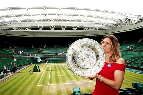 Simona Halep a câștigat Wimbledon 2019 // FOTO: Guliver/GettyImages