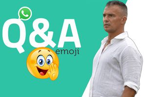 WhatsApp Q&A » Daniel Pancu intră în provocarea GSP: cum răspunde cu un emoticon la întrebări și afirmații inedite