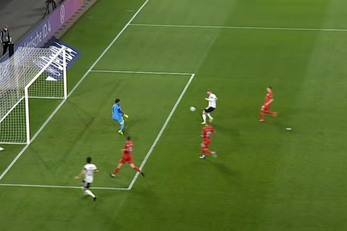 „Cadoul” primit de Timo Werner de la macedoneni pentru ratarea colosală de la 1-1