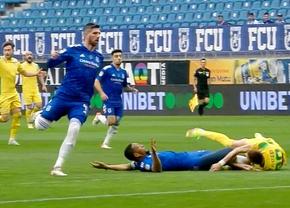 Eliminare după doar 8 minute! Decizia lui Kovacs i-a înfuriat pe olteni