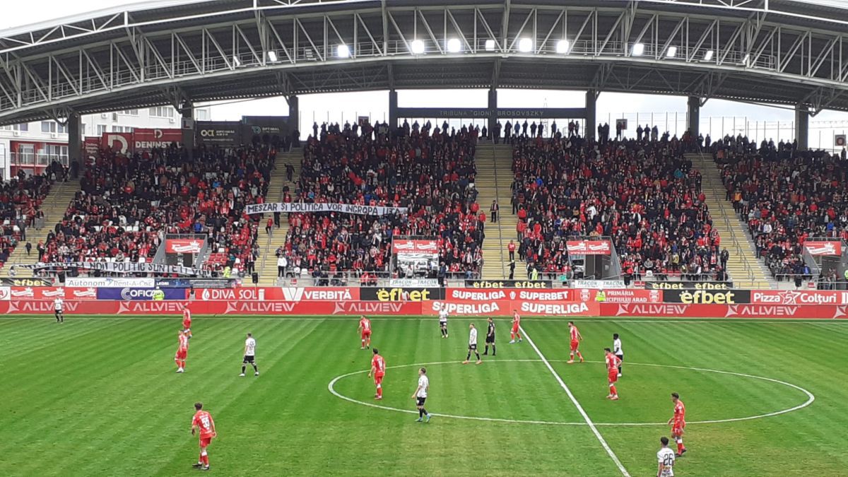 UTA - U Cluj, în etapa #2 din play-out