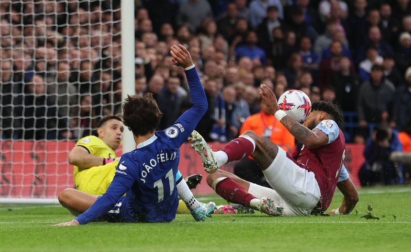 Aston Villa a învins-o pe Chelsea, scor 2-0, în runda #29 din Premier League.