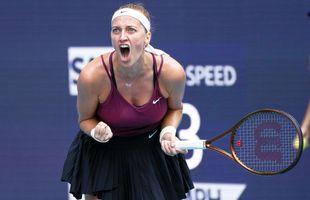 Renăscută! Petra Kvitova învinge jucătoarea momentului și e noua campioană de la Miami! Un tie-break FABULOS i-a deschis drumul spre trofeu