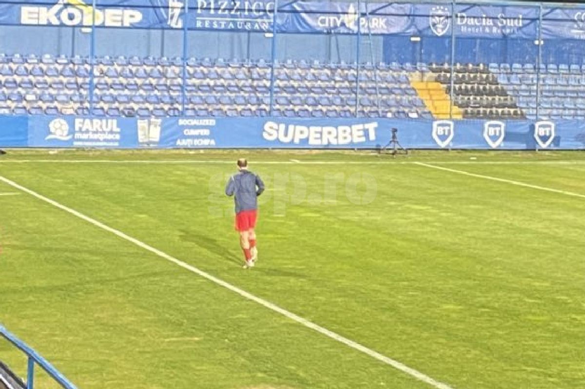 Exemplul Chiricheș! GSP a surprins toată scena: ce făcea liderul roș-albaștrilor în stadion, singur, la 20 de minute după ce FCSB a câștigat cu Farul