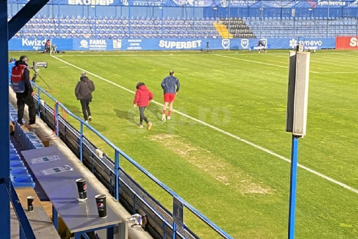 Exemplul Chiricheș! GSP a surprins toată scena: ce făcea liderul roș-albaștrilor în stadion, singur, la 20 de minute după ce FCSB a câștigat cu Farul