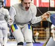 Karina Vasile după o victorie - Scrimă sportivi studenți în străinătate