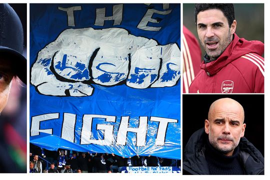 Jurgen Klopp, Mikel Arteta și Pep Guardiola sunt în lupta pentru titlul din Premier League, fotomontaj GSP