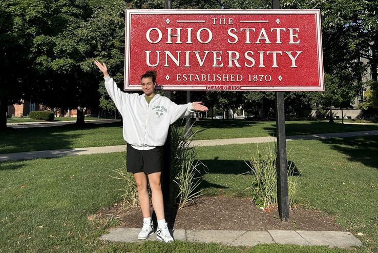 Maria Alexe la Ohio State University - Scrimă sportivi studenți în străinătate