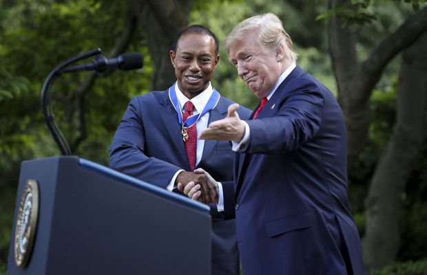 Donald Trump, fericit pentru relația dintre Tiger Woods și fosta lui noră » Președintele SUA a dezvăluit motivul despărțirii dintre Vanessa Trump și fiul său
